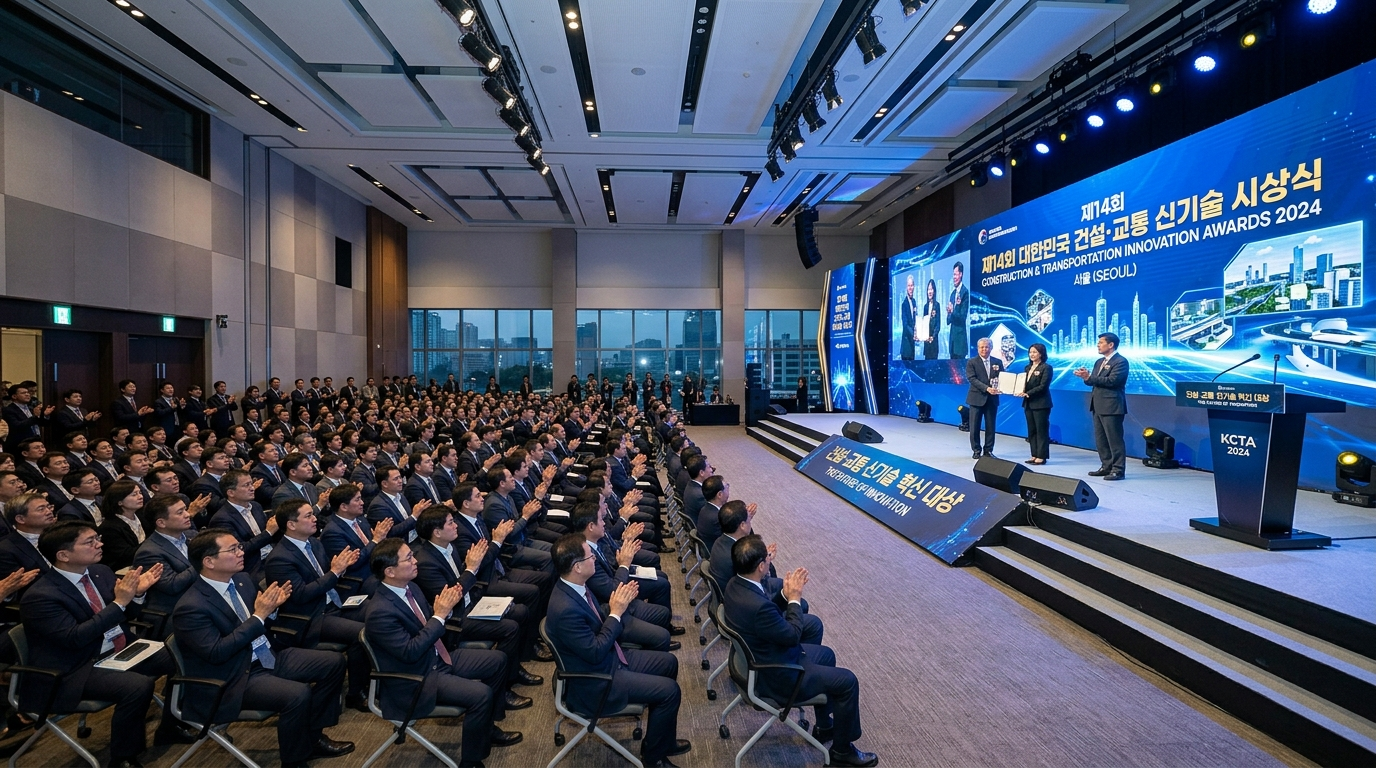 제24회 건설교통신기술의 날 기념 행사 진행 공로자 17인 포상