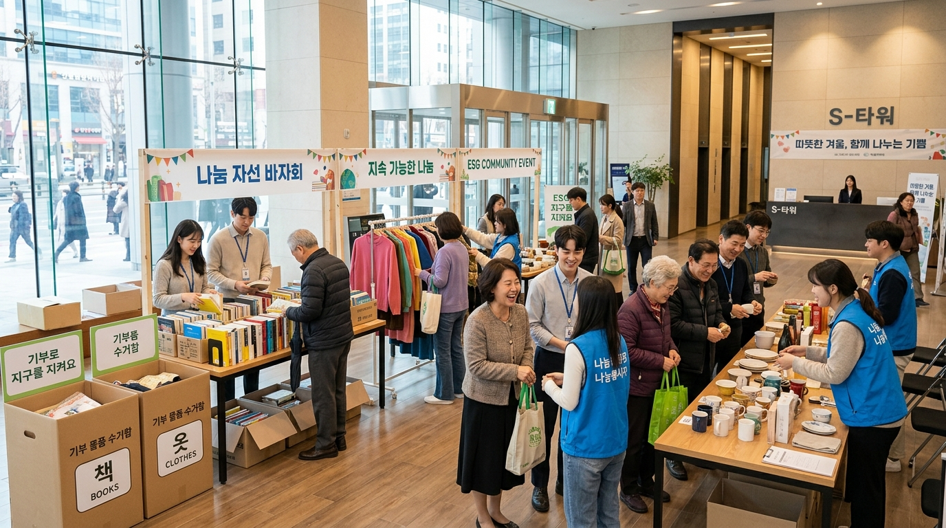 국토정보공사와 아름다운가게가 함께하는 나눔 행사 열려