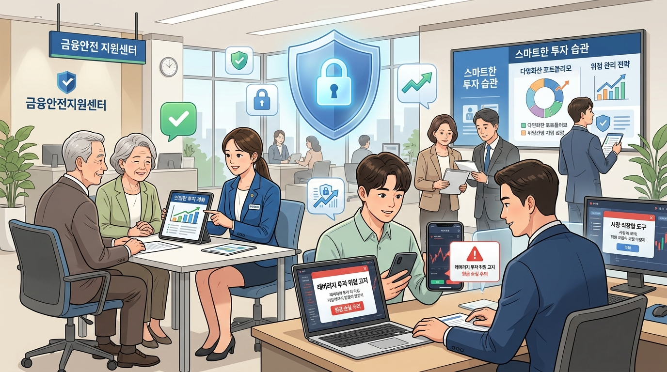 투자 리스크 관리 개선 초보 및 노년층 대상 신한증권 레버리지 상품 안전장치 도입