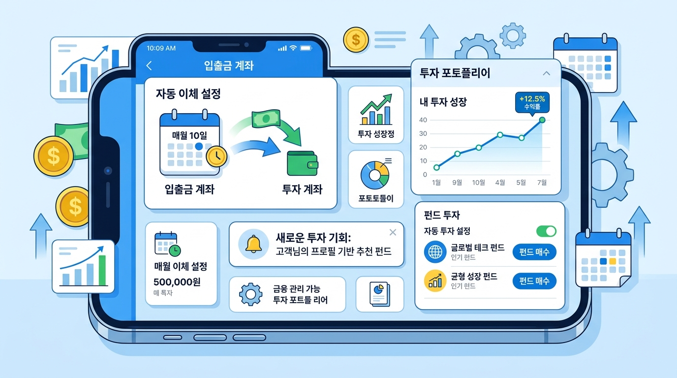 대신증권 모바일 시스템에 예약·자동이체 기능 새롭게 추가…"투자와의 연동 강화"