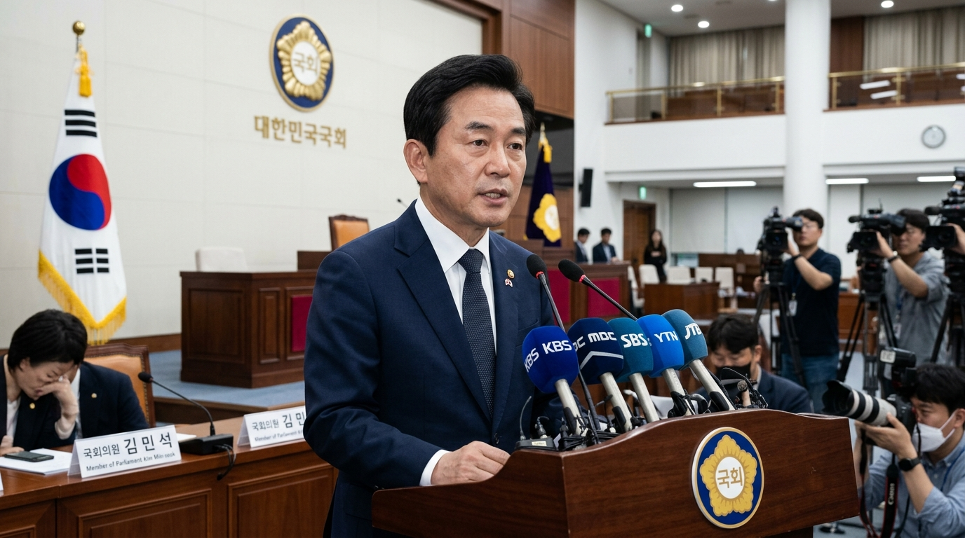 국회 원내대표 재선 도전 발표 정부 정책 지원 의지 천명 한병도 의원의 중책 연임 출사표