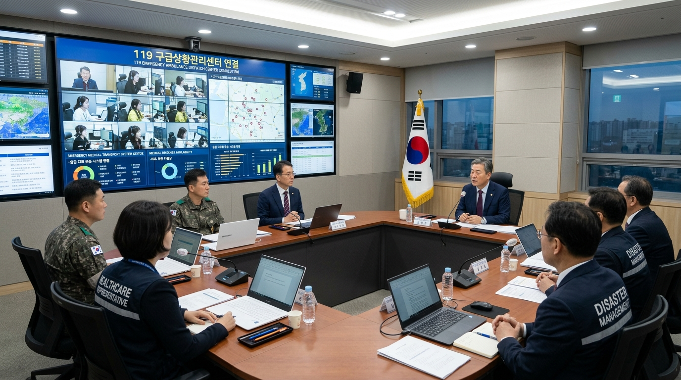 총리, 응급환자 이송시스템 전반 재검토 "의료기관과 환자 간 부조화 해소" 강조