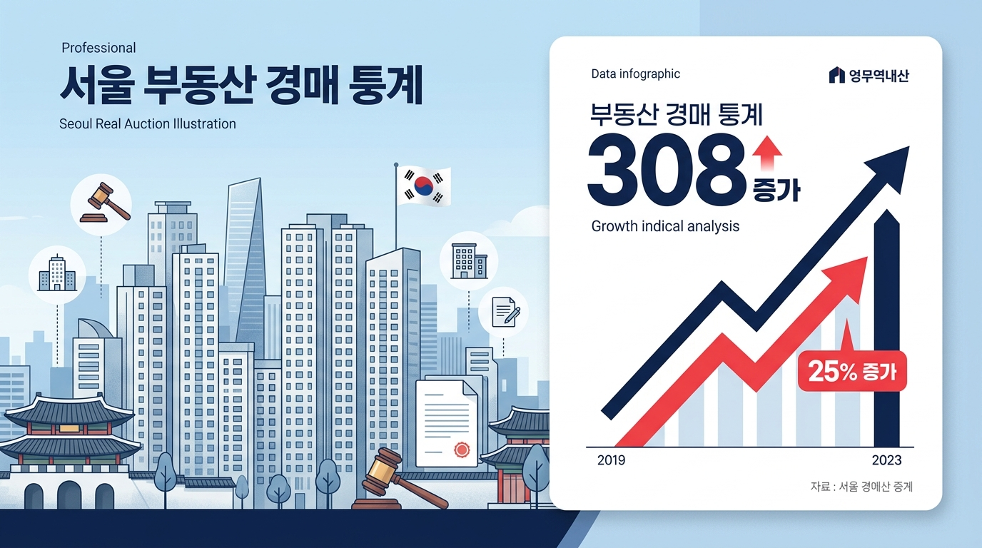 영상서울 임의경매 낙찰 1년 새 25% 증가…5월 308건
